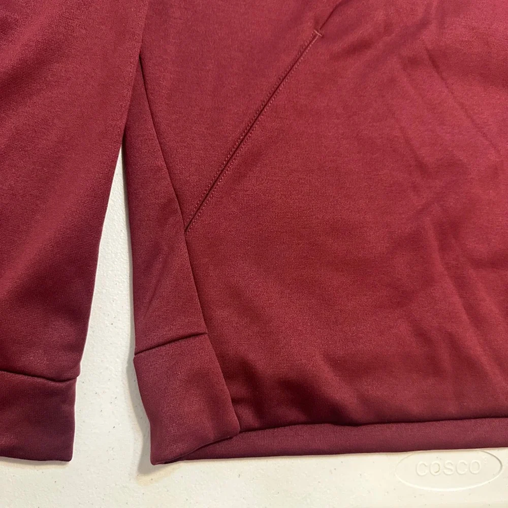 NWT Nike Hoodie Mens Small Maroon Berry Dri-FIT‎ Pullover Outdoor Training